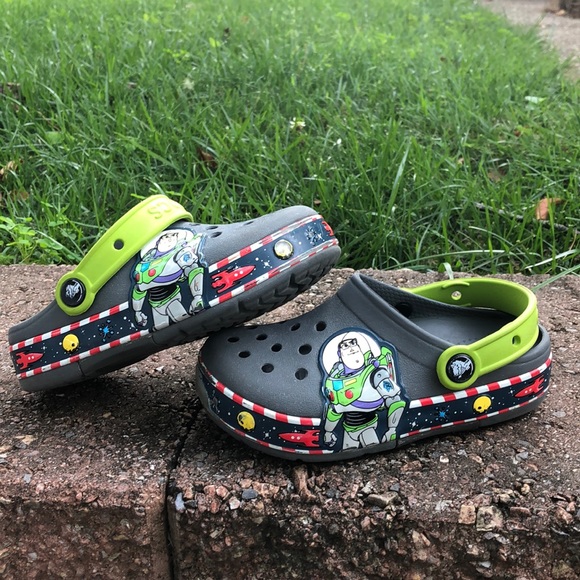 buzz lightyear light up crocs